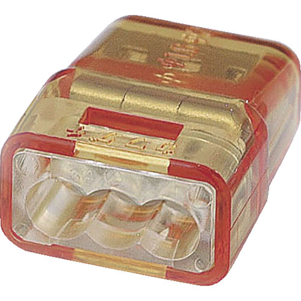 ＥＬＰＡ　差込形コネクター（Ｐ－３）　３００Ｖ　２０Ａ　３０個入　オレンジ　Ｐ－３Ｂ３０Ｐ＿