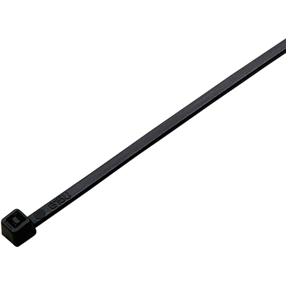 ＥＬＰＡ　ケーブルタイ　結束バンド　３．５×１５０ｍｍ　ブラック耐候性（５０本入）　ＫＢＦ－Ｓ１５＿