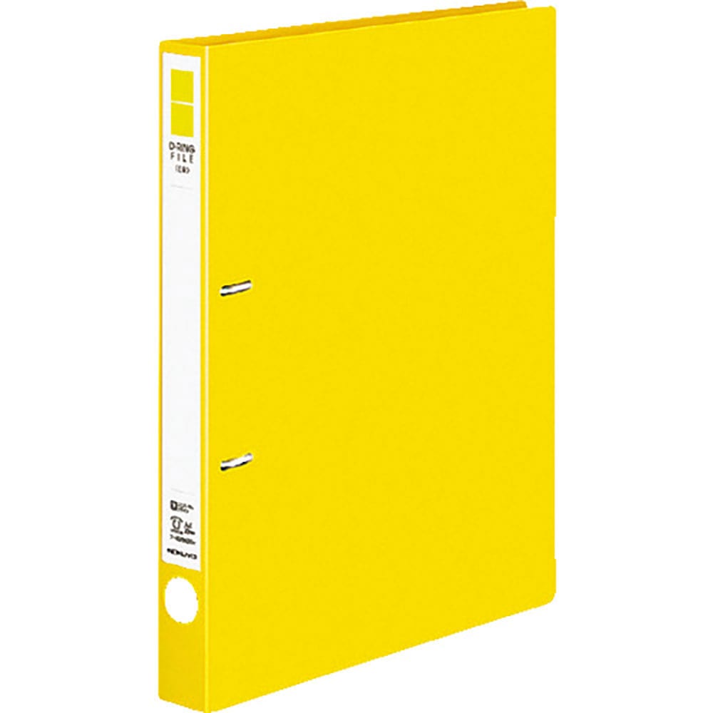 ＫＯＫＵＹＯ　Ｄリングファイル＜ＥＲ＞黄Ａ４縦背幅３４ｍｍ　フ－ＵＤＲ４２０Ｙ　５４０６３１０５＿