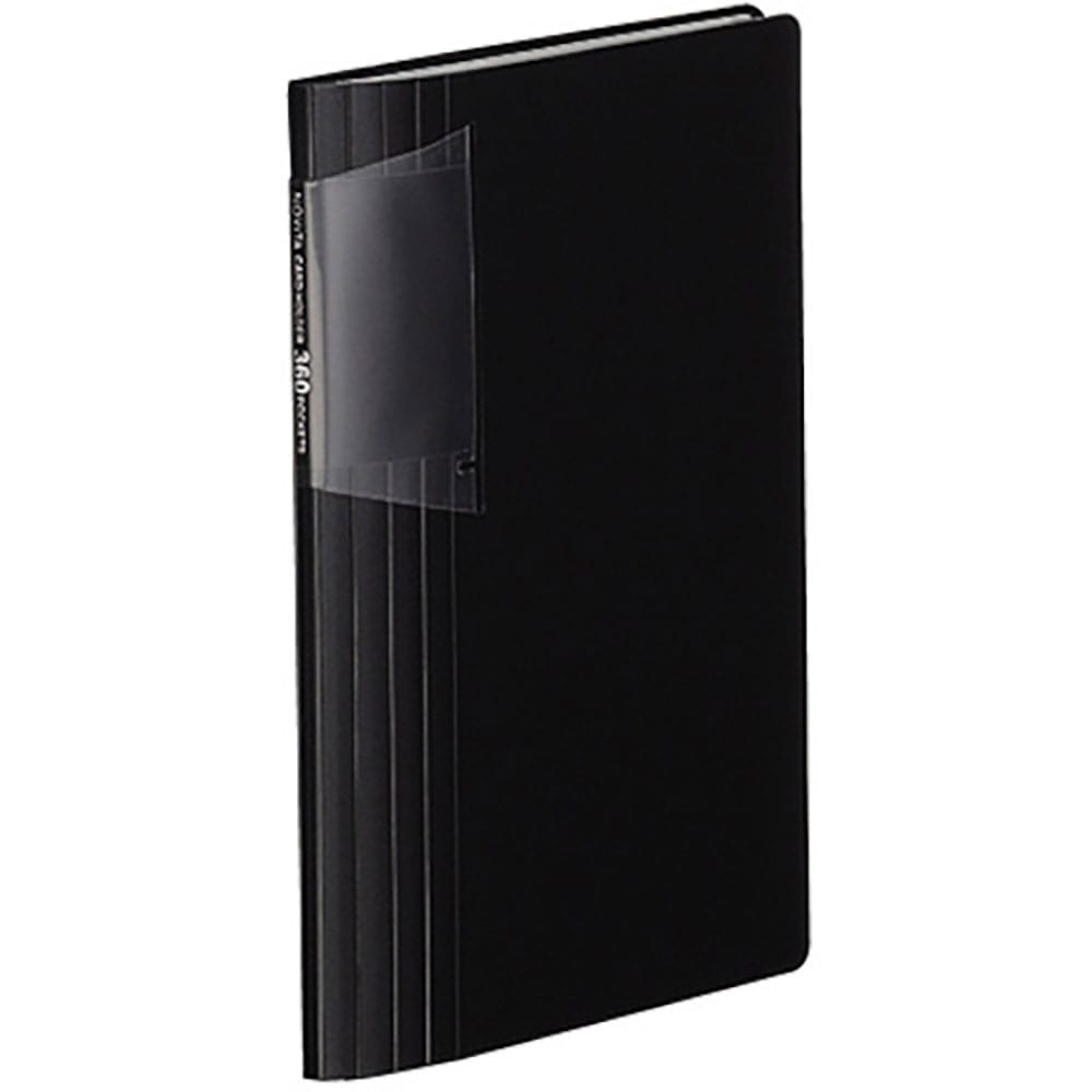 ＫＯＫＵＹＯ　カードホルダーノビータ（固定式）３６０名黒　メイ－Ｎ１３６Ｄ　４１８４７８４８＿