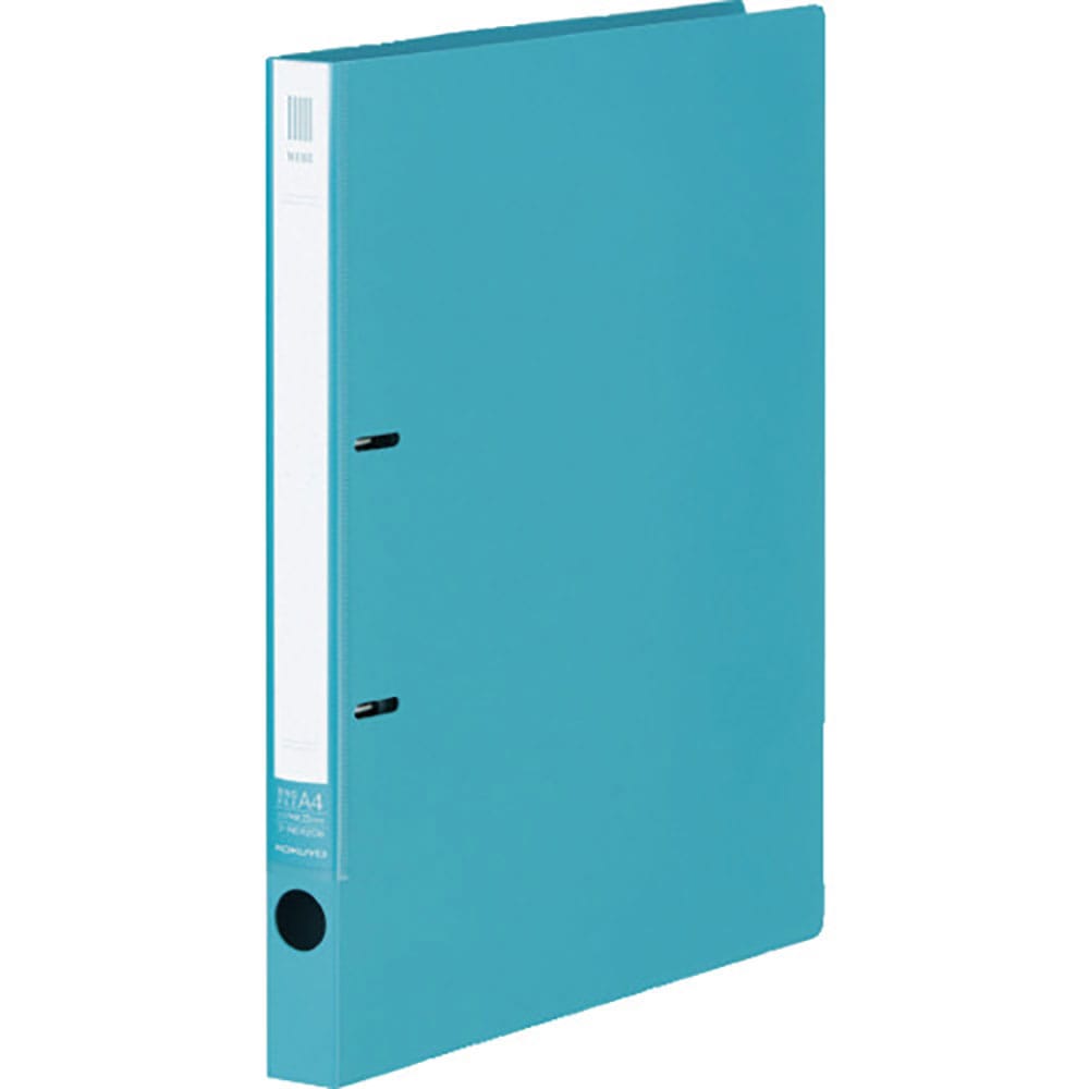 ＫＯＫＵＹＯ　リングファイル＜ＮＥＯＳ＞Ａ４縦　背幅２７ｍｍ　水　フ－ＮＥ４２０Ｂ　４２６９９４５＿