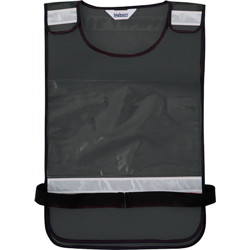 ｂｉｇｂｏｒｎ　多目的反射ベスト（差し込み型）ネイビー×シルバーＦ　２５７－５６－Ｆ＿