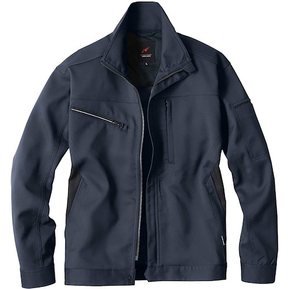 ダークネイビー×ブラック