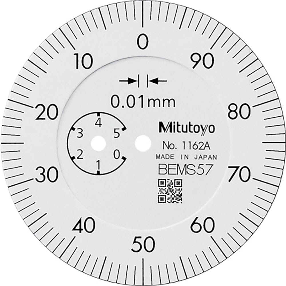 ＭＩＴＵＴＯＹＯ　小形ダイヤルゲージ（バックプランジャータイプ）　測定範囲０～５ｍｍ　最小表示０．＿