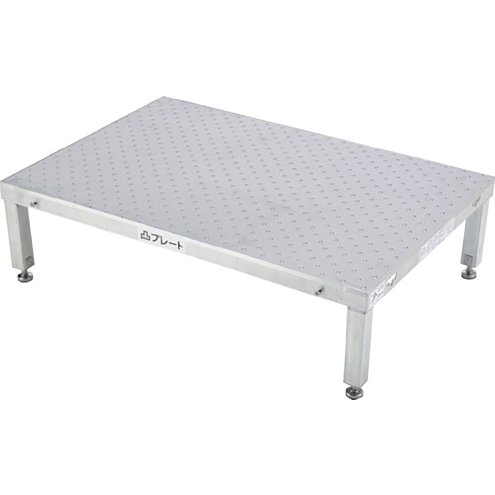 アルインコ　低床作業台（連結式・凸プレート）　ＬＦＰ　ＬＦＰ－０９０６Ｔ＿