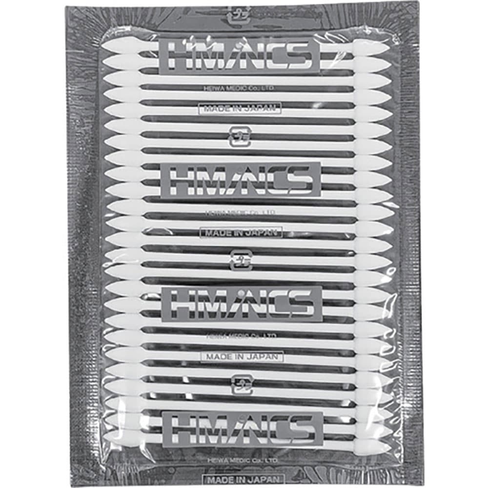 ＨＭＩＮＣＳ　工業用綿棒　ＲＷ８０２　１００本入り　レギュラートンガリ　７７３８＿