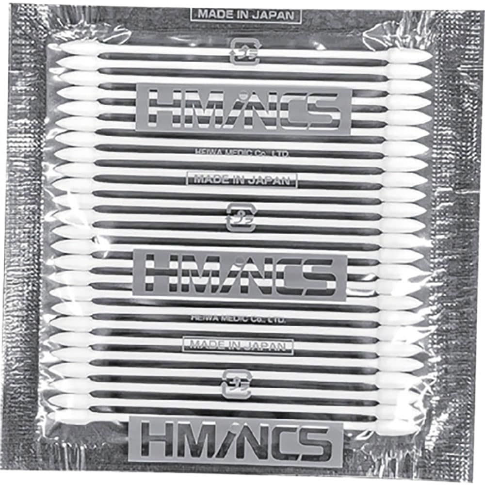 ＨＭＩＮＣＳ　工業用綿棒　ＳＷ８０２　１００本入り　スリムトンガリ　７７４１＿