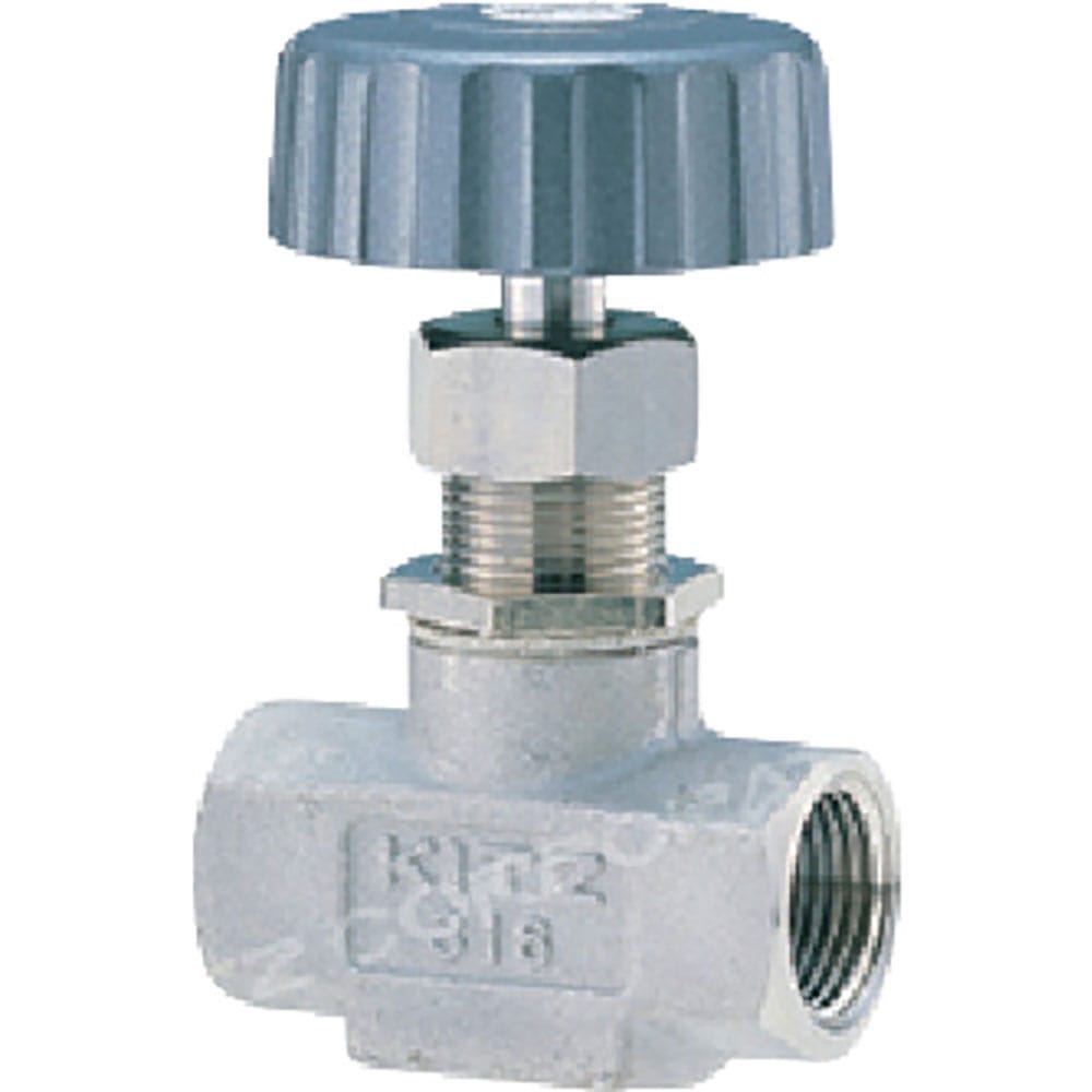 ＫＩＴＺ　ステンレス製ニードルバルブ　１５Ａ　ＵＮ３－ＡＰ－４＿