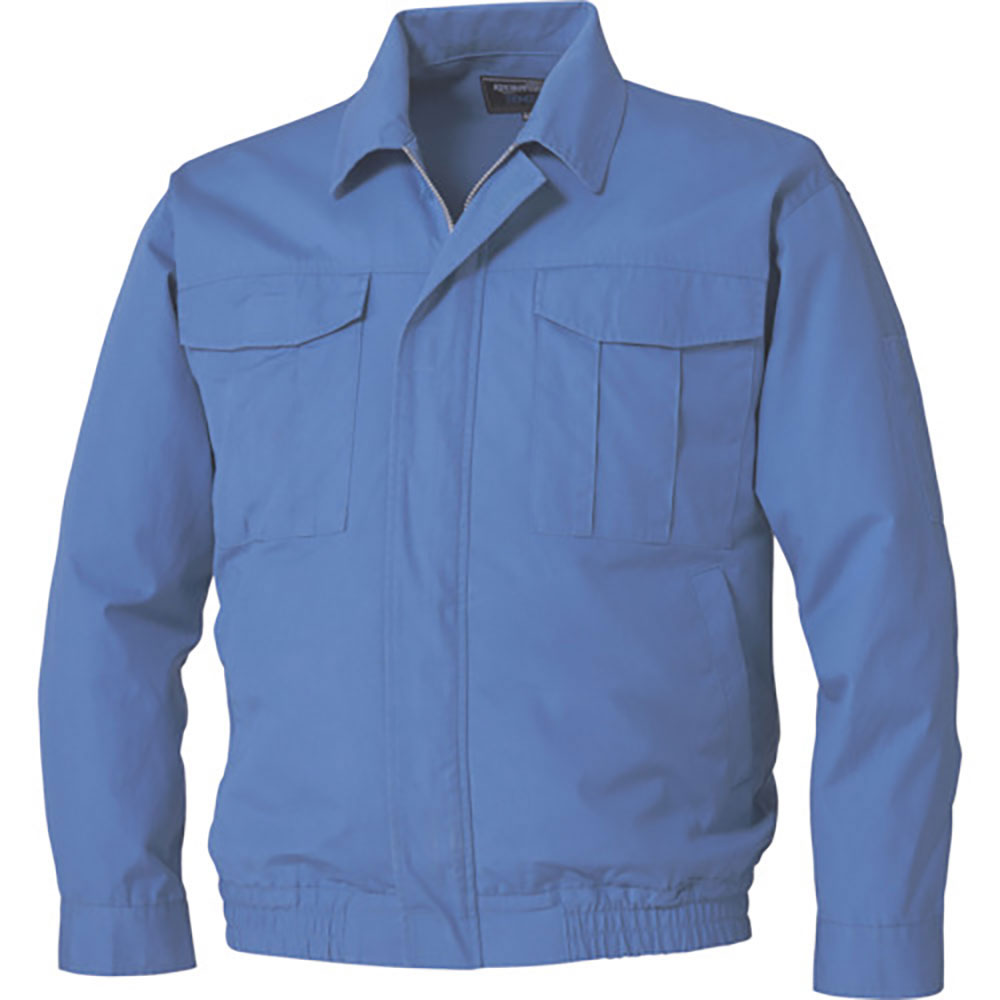 空調服　【２０２５年　今季完売】　空調服［［Ｒ上］］　難燃長袖ブルゾン　ウエアのみ　ライトブルー　＿