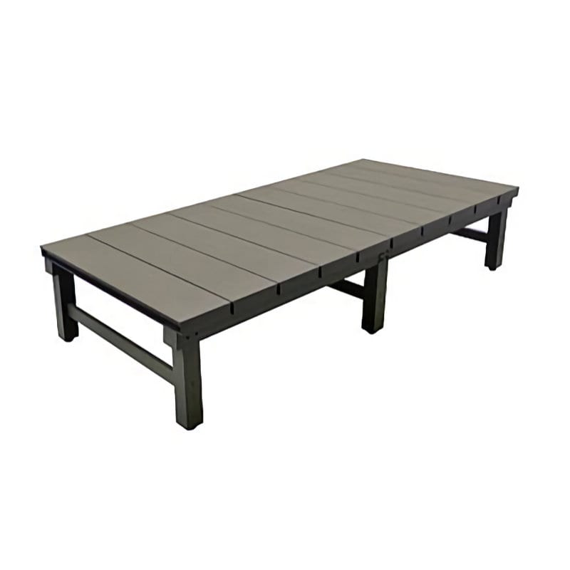 人工木アルミＤＸデッキＴ型　１８９０　アッシュブラウン