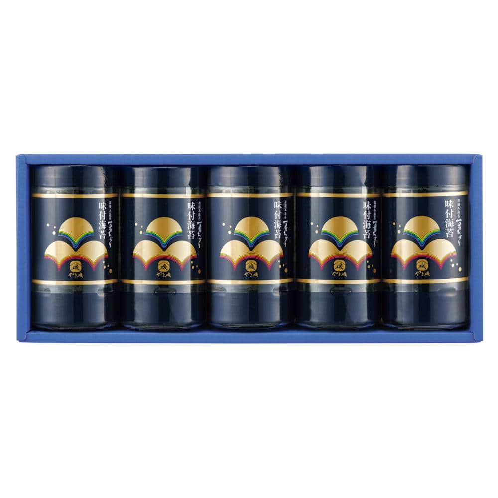 やま磯　初摘み味付のりセット　５本詰【２６－２７】