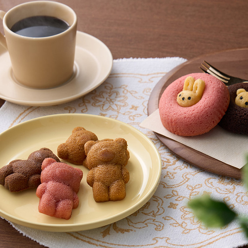 クマ型フィナンシェ＆アニマルドーナツ　６個【２６－２７】