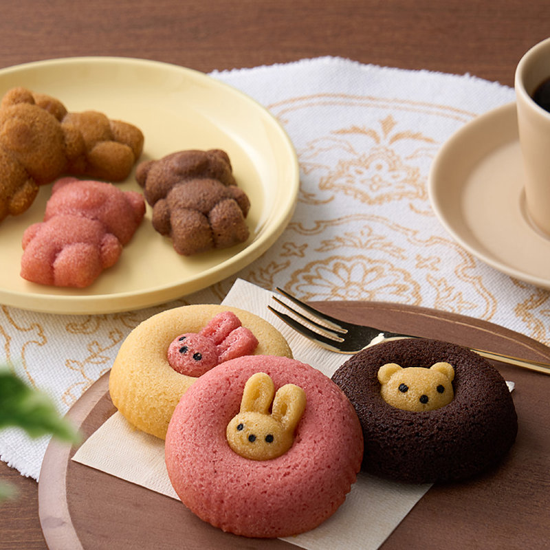 クマ型フィナンシェ＆アニマルドーナツ　９個【２６－２７】