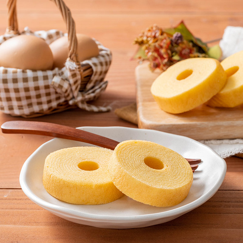 有精卵たっぷりミニバームクーヘン　１本【２６－２７】