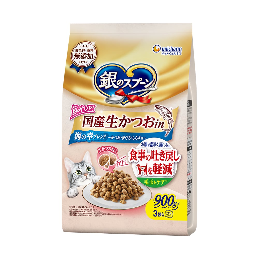 銀のスプーン国産生かつおｉｎ吐き戻し海の幸９００ｇ