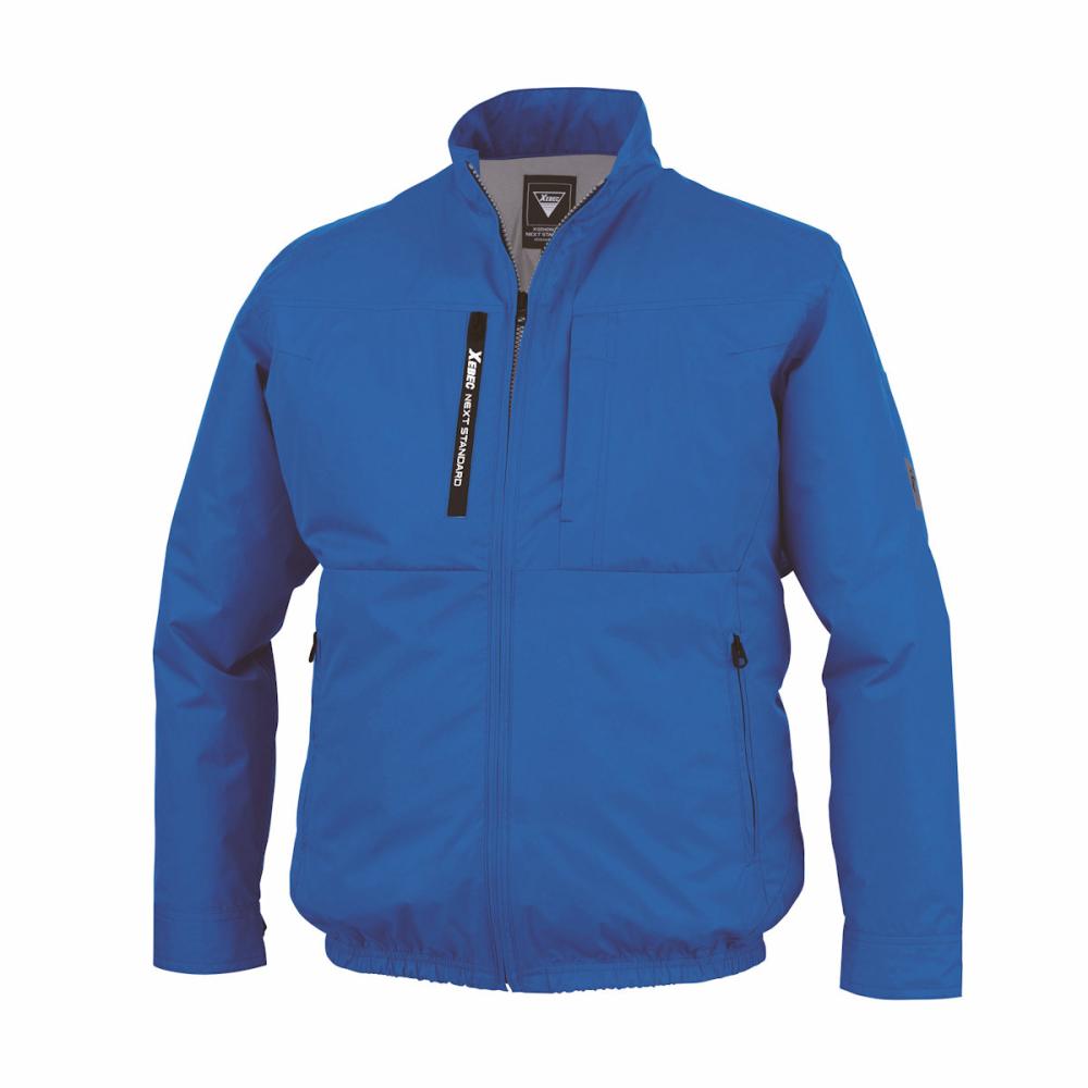 ジーベック　空調長袖ブルゾン　４Ｌ　ブルー　ＸＥ９８０３５