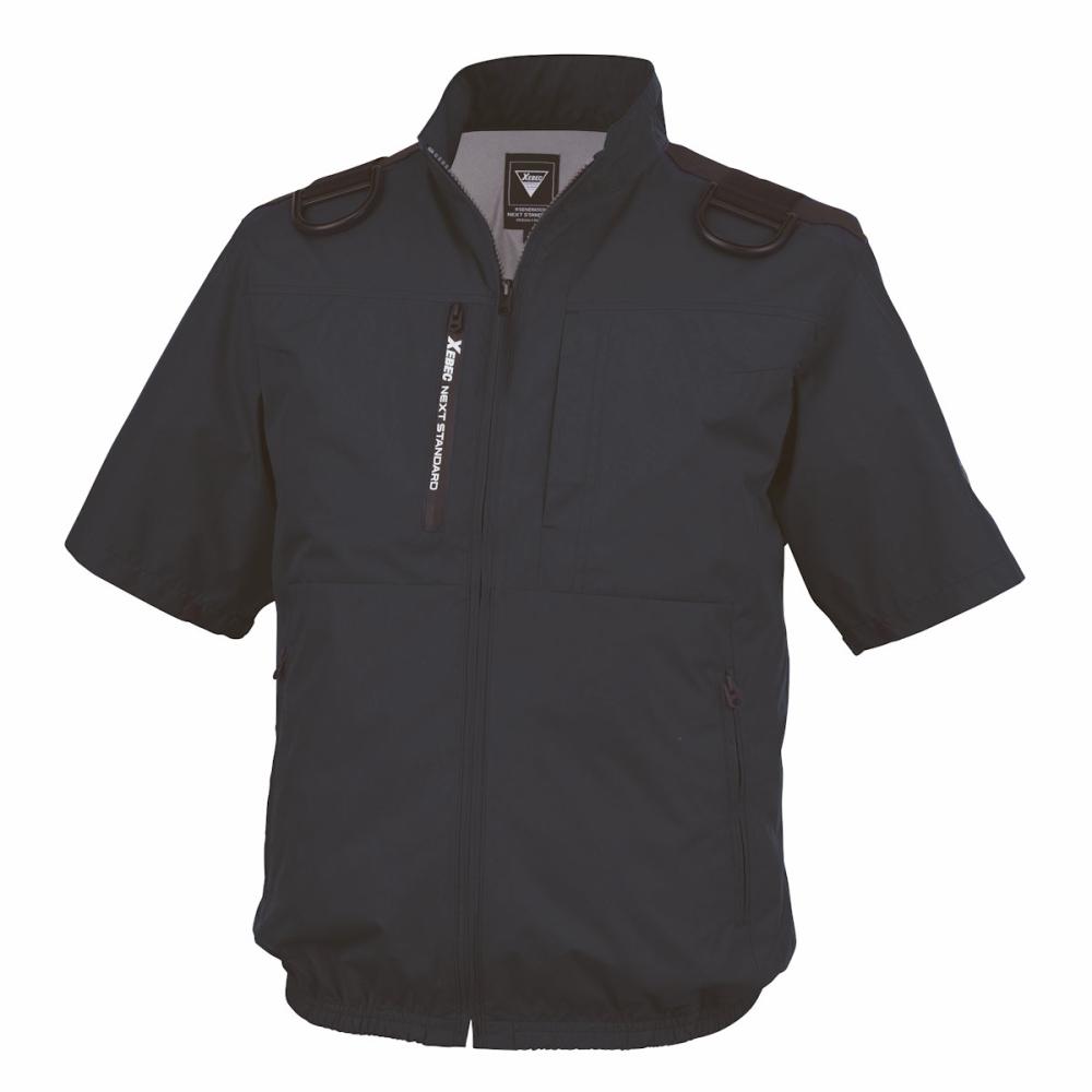 ジーベック　空調半袖ハーネスブルゾン　Ｌ　ディープネイビー　ＸＥ９８１０８