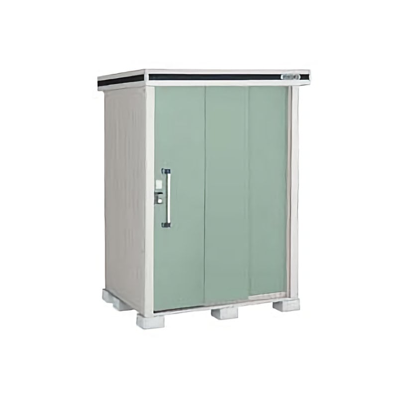 ヨド物置　エルモ　一般・積雪共用型　間口１５１×奥行１１６×高さ２１２ｃｍ　ショコラウッド　ＬＭＤ－１５１１ＣＷ