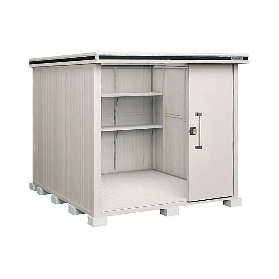 ヨド物置　エルモ　一般型　間口２２１×奥行２５６×高さ２３６ｃｍ　ショコラウッド　ＬＭＤ－２２２５ＨＣＷ