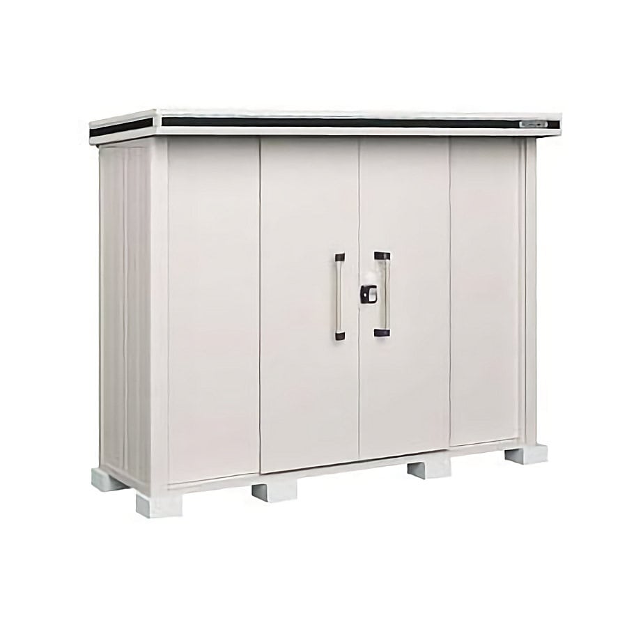 ヨド物置　エルモ　一般型　間口２５６×奥行８１×高さ２１２ｃｍ　ショコラウッド　ＬＭＤ－２５０８ＣＷ