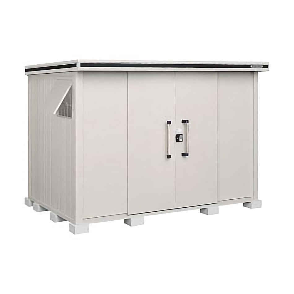 ヨド物置　エルモ　一般型　間口２９１×奥行１８６×高さ２３６ｃｍ　ショコラウッド　ＬＭＤ－２９１８ＨＣＷ