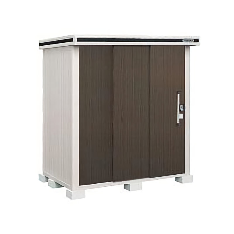 ヨド物置　エルモ　積雪型　間口１８６×奥行１１６×高さ２１２ｃｍ　ショコラウッド　ＬＭＤＳ－１８１１ＣＷ