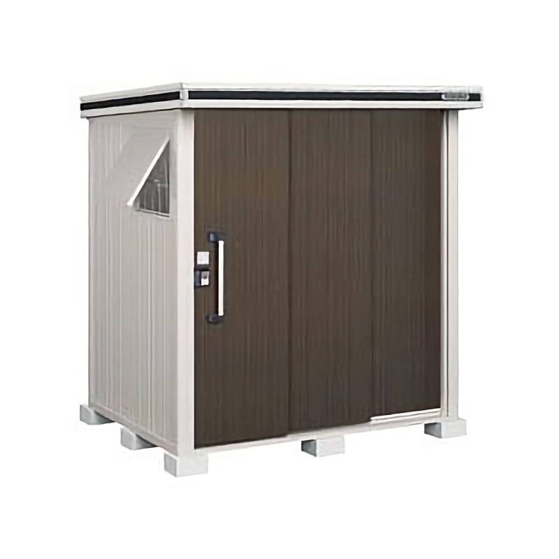 ヨド物置　エルモ　積雪型　間口１８６×奥行１５１×高さ２１２ｃｍ　ショコラウッド　ＬＭＤＳ－１８１５ＣＷ