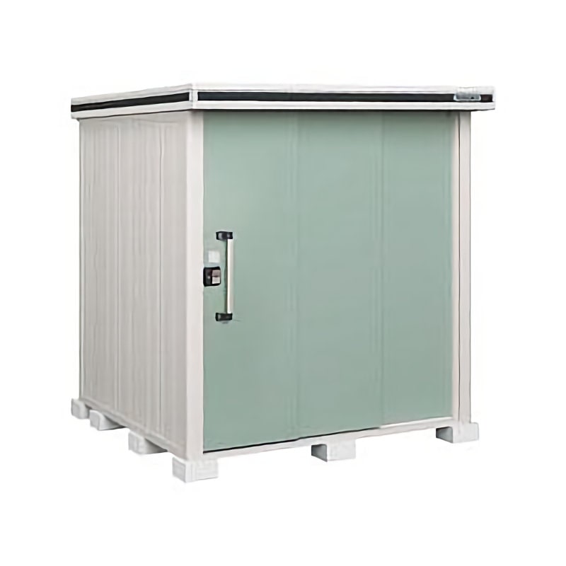 ヨド物置　エルモ　積雪型　間口１８６×奥行１８６×高さ２１２ｃｍ　ショコラウッド　ＬＭＤＳ－１８１８ＣＷ