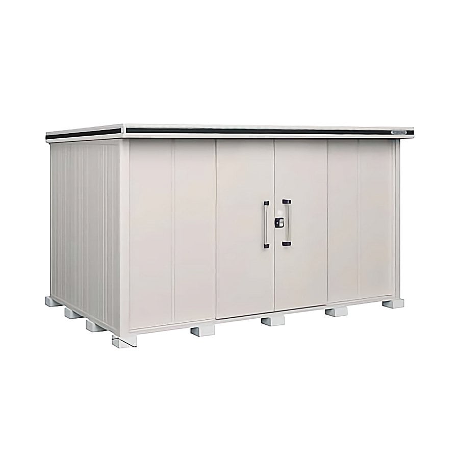 ヨド物置　エルモ　積雪型　間口３６２×奥行２２１×高さ２１２ｃｍ　ショコラウッド　ＬＭＤＳ－３６２２ＣＷ