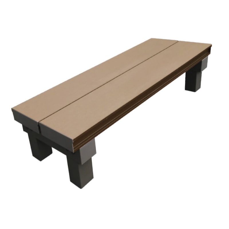 人工木アルミデッキＴ型　連結ステップ９０３６　ブラウン