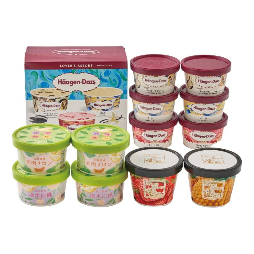 【父の日ギフト】「ハーゲンダッツ」＆アイスアソートギフトＨＥＳ－ＤＳ２【注文期限６月１２日】