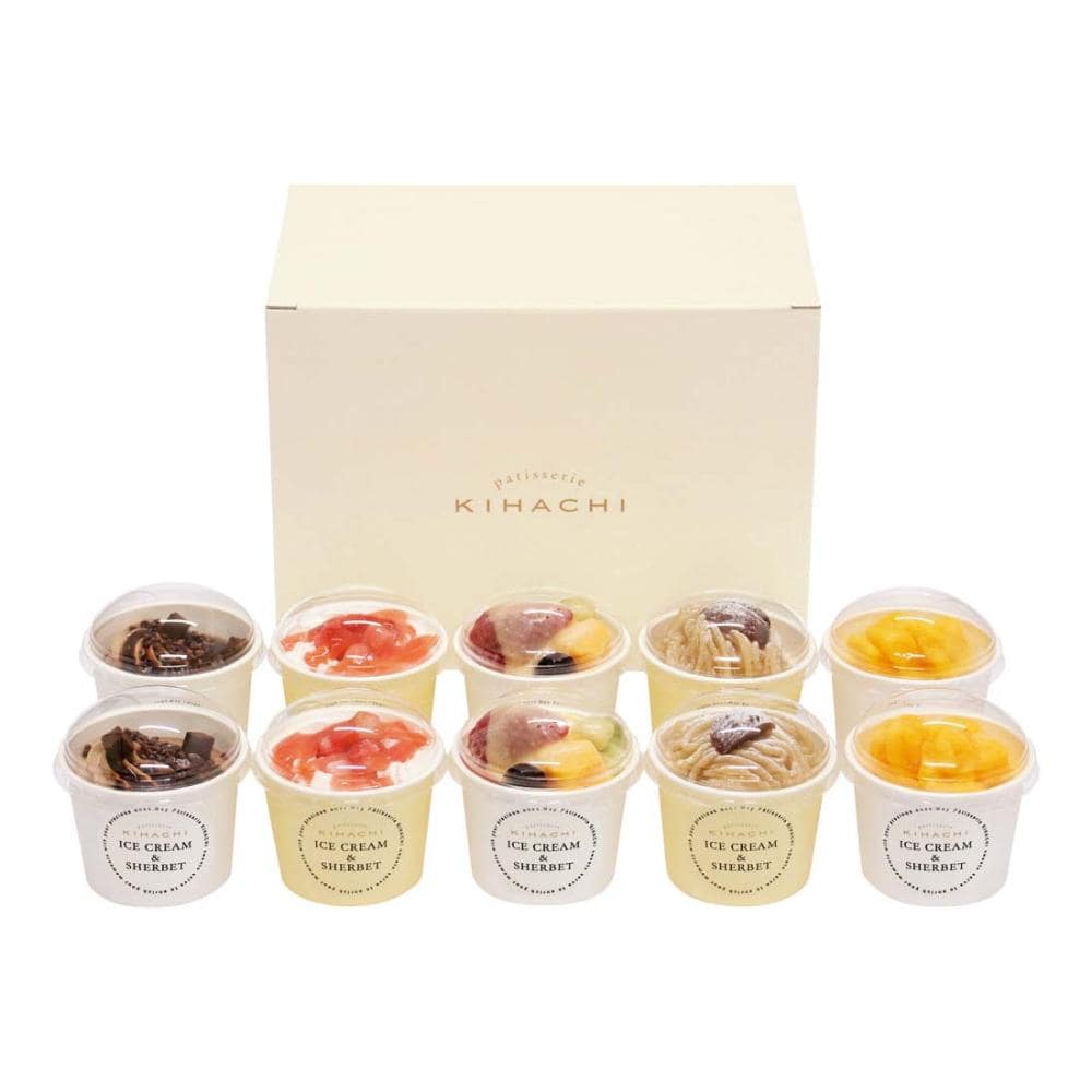 【母の日ギフト】「パティスリー　キハチ」アイス＆シャーベットＡＨ－ＰＫ【注文期限５月１日】
