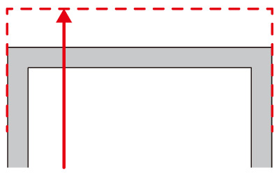 窓枠の外側に取り付ける(正面付け)