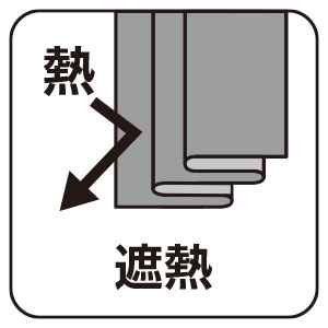 レースカーテン　遮熱