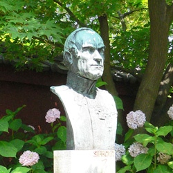 シーボルトの胸像