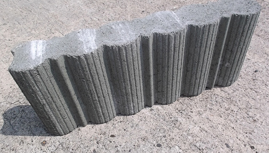 花壇ブロック　グリーン