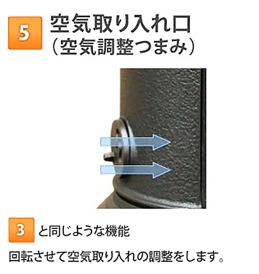 空気取り入れ口