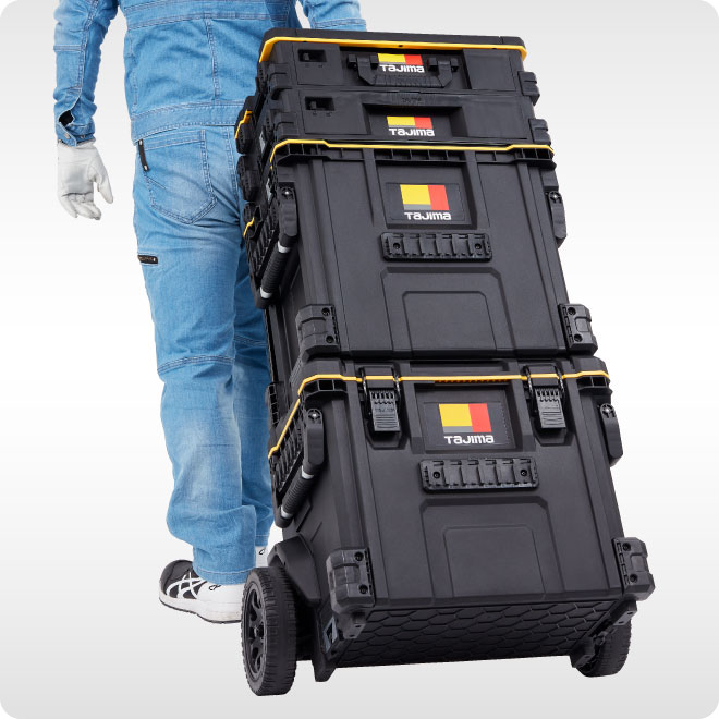 セフキャリーツールボックス使用シーン