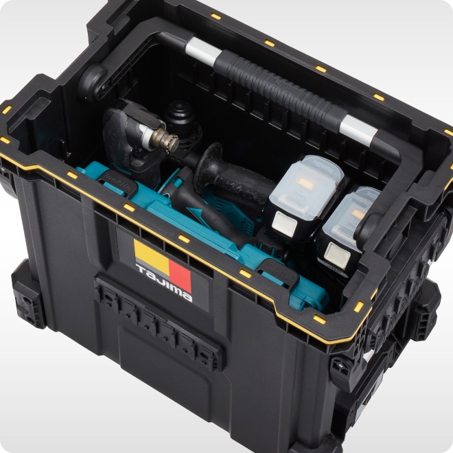 セフツールバスケット ハンドル付使用シーン