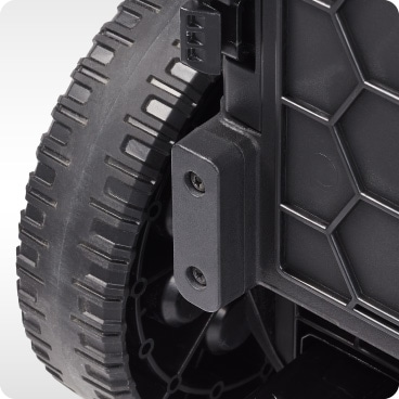 セフキャリーツールボックス交換用脚石突使用シーン