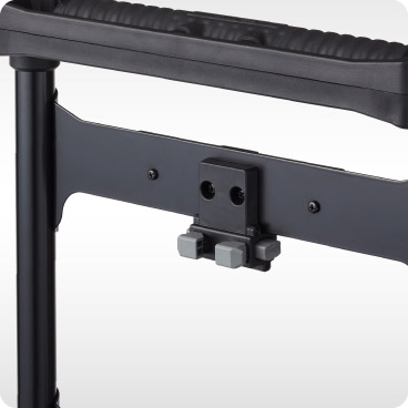 台車交換用ハンドルロックパーツ使用シーン