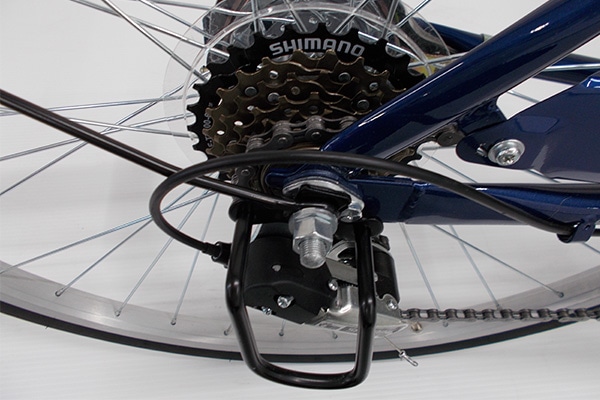 SHIMANO製の外装6段変速