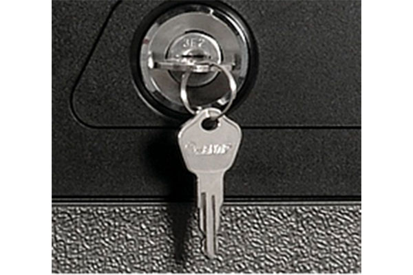 プライバシーを守る鍵付き