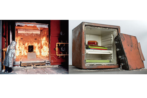 UL1時間耐火・UL爆発テスト合格