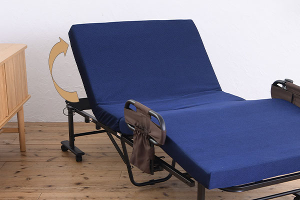 無段階リクライニング