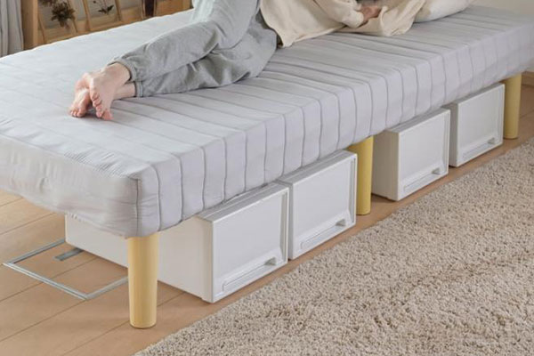 収納できる床下高さ