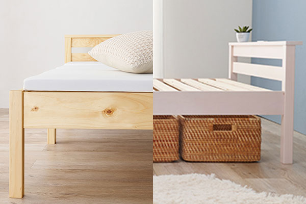 ネジ穴がなく美しい