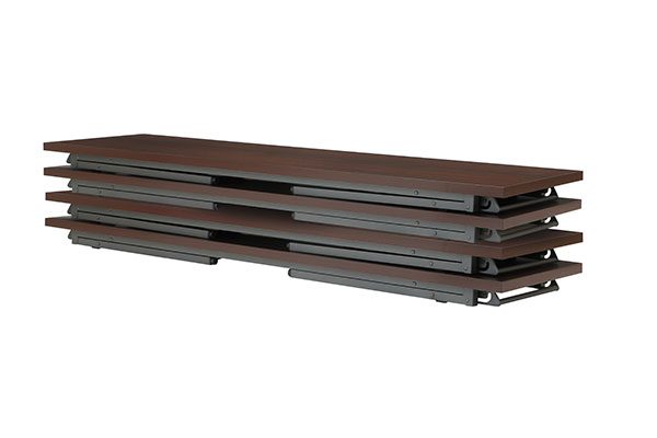 使わない時は積み重ねて収納も