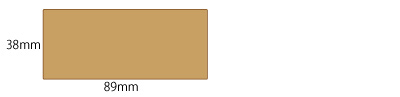 38mm×89mm
