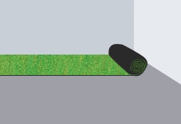 仮敷きをします